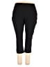 Capri Solid Black Active Pants Size 18 - photo 1