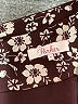 Parker 100% Polyester Floral Maroon Blue Casual Dress Size S - photo 7