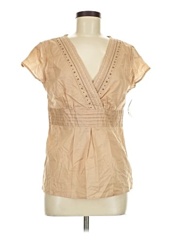 Hillard & Hanson Short Sleeve Blouse (view 1)