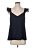 Sugar Lips 100% Polyester Black Sleeveless Blouse Size S - photo 1