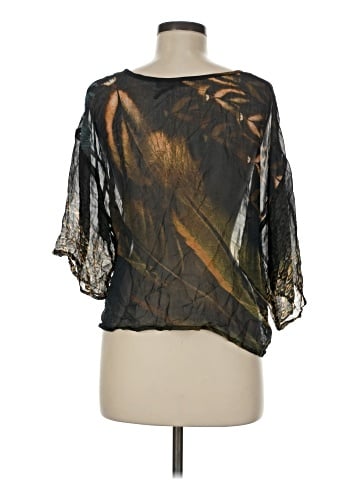 Buffalo by David Bitton 3/4 Sleeve Silk Top (view 2)