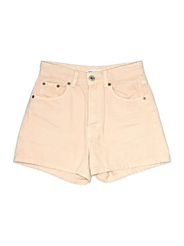 Zara Khaki Shorts (view 1)