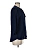 E&M Collection 100% Rayon Blue 3/4 Sleeve Blouse Size M - photo 4