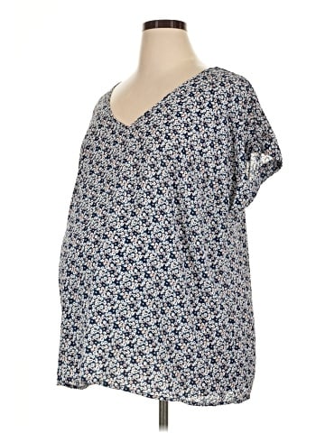 Motherhood Short Sleeve Blouse (view 1)