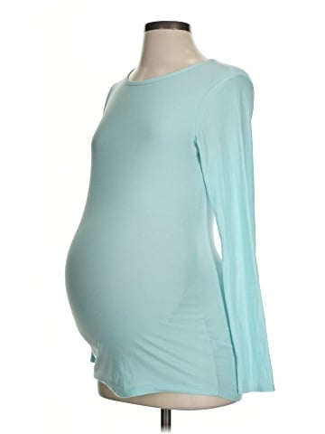 Beyond the Bump by Beyond Yoga Long Sleeve T-Shirt (view 1)