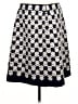 Boden 100% Polyester Argyle Black Formal Skirt Size 12L - photo 2