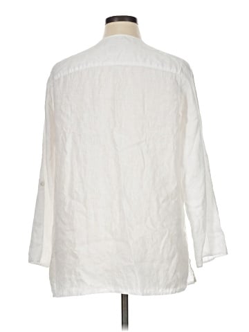 Tahari 3/4 Sleeve Button-Down Shirt (view 2)