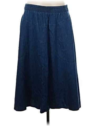 Liz Claiborne Denim Skirt (view 1)