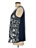 Coldwater Creek Silver Sleeveless Top Size L - photo 5