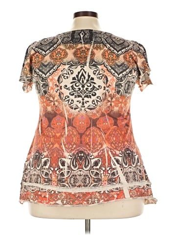One World Short Sleeve Blouse (view 2)