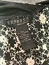 Express 100% Acetate Floral Black Casual Dress Size 3 - 4 - photo 7