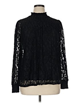 Cable & Gauge Long Sleeve Blouse