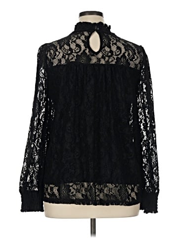 Cable & Gauge Long Sleeve Blouse (view 2)