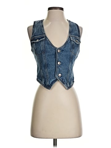 American Eagle Outfitters Denim Vest (view 1)