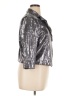 Katherine Barclay Metallic Silver Jacket Size 1X - photo 4
