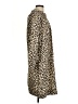 J.Crew Animal Print Brown Casual Dress Size S (tall) - photo 4