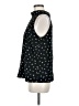 Olivia Moon Print Black Sleeveless Blouse Size M - photo 5