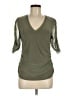 DKNY Green 3/4 Sleeve Top Size M - photo 1