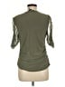 DKNY Green 3/4 Sleeve Top Size M - photo 2