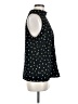 Olivia Moon Print Black Sleeveless Blouse Size M - photo 4