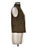 Apostrophe Gold Sleeveless Blouse Size M - photo 4