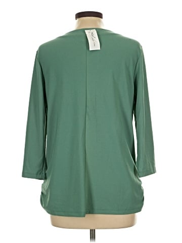 NY Collection 3/4 Sleeve Blouse (view 2)