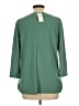 NY Collection Green 3/4 Sleeve Blouse Size L - photo 2