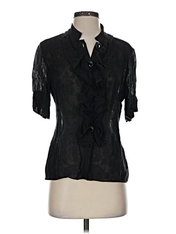Tibi Short Sleeve Blouse (view 1)