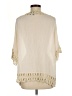 Bobeau Ivory Short Sleeve Blouse Size M - photo 2