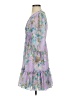 Taylor 100% Polyester Floral Purple Cocktail Dress Size 2 - photo 5