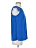 Brixon Ivy 100% Polyester Blue Sleeveless Blouse Size S - photo 4
