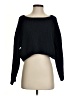 LA Hearts Solid Black Pullover Sweater Size S - photo 1