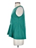 Deletta Teal Sleeveless Top Size S - photo 5