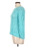 Talbots 100% Cotton Teal Pullover Sweater Size L - photo 5