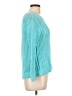 Talbots 100% Cotton Teal Pullover Sweater Size L - photo 4