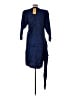 Spiegel 100% Rayon Blue Cocktail Dress Size 6 - photo 2