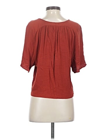 Ultra Flirt Short Sleeve Blouse (view 2)