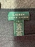 Lauren by Ralph Lauren 100% Wool Black Wool Pullover Sweater Size L - photo 7