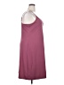 Unbranded Solid Burgundy Casual Dress Size L - photo 4