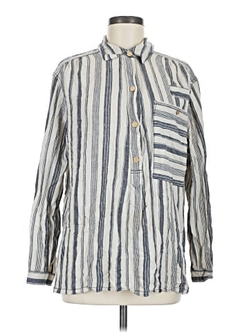 We the Free Long Sleeve Button-Down Shirt (view 1)
