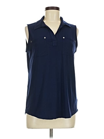 Jones New York Signature Sleeveless Blouse (view 1)