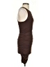 Babaton Solid Brown Cocktail Dress Size XS - photo 4