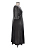 Lands' End Metallic Gray Casual Dress Size L - photo 4