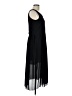 Style Solid Black Casual Dress Size L (estimated) - photo 4