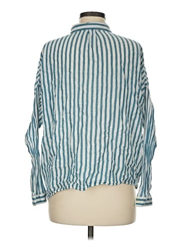 BDG 3/4 Sleeve Button-Down Shirt (view 2)