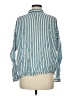 BDG 100% Cotton Stripes Blue 3/4 Sleeve Button-Down Shirt Size M - photo 2