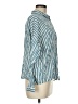 BDG 100% Cotton Stripes Blue 3/4 Sleeve Button-Down Shirt Size M - photo 4