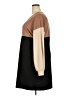 Wiholl Color Block Brown Casual Dress Size XXL - photo 5