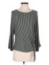 Final Touch Gray 3/4 Sleeve Top Size S - photo 1
