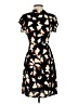 Nine West Print Black Cocktail Dress Size XS - photo 2